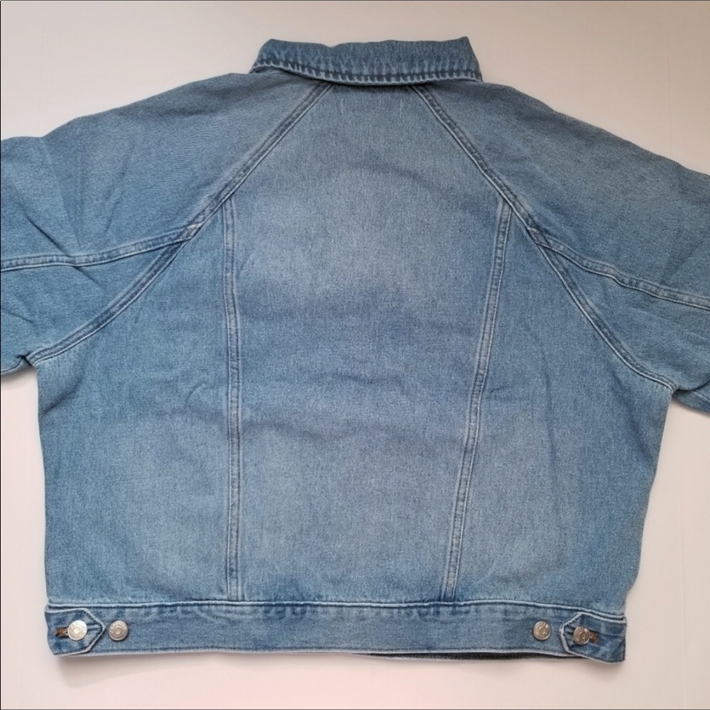 Madwell oversized denim jacket NWT size S … - Picture 6 of 9